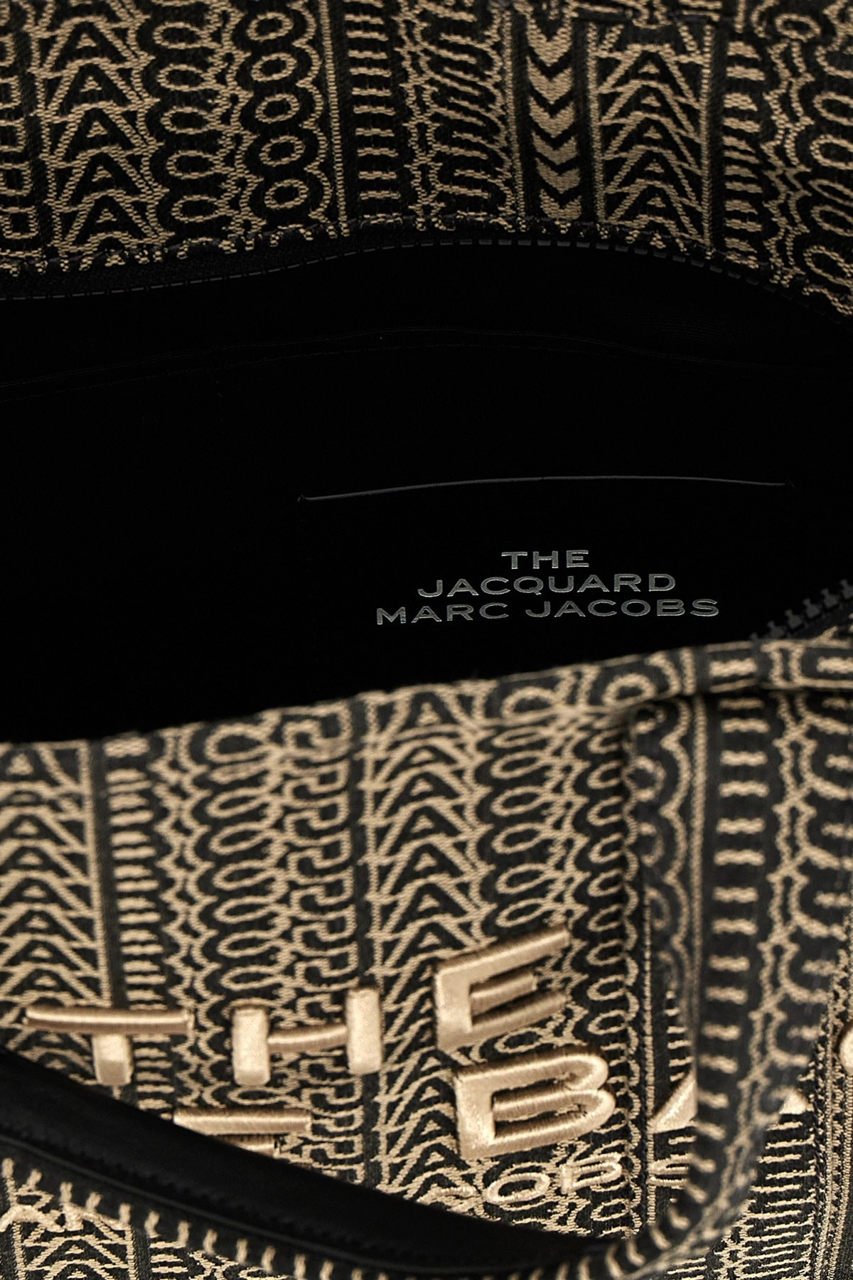 'The Monogram Jacquard Medium Tote' shopping bag - 5