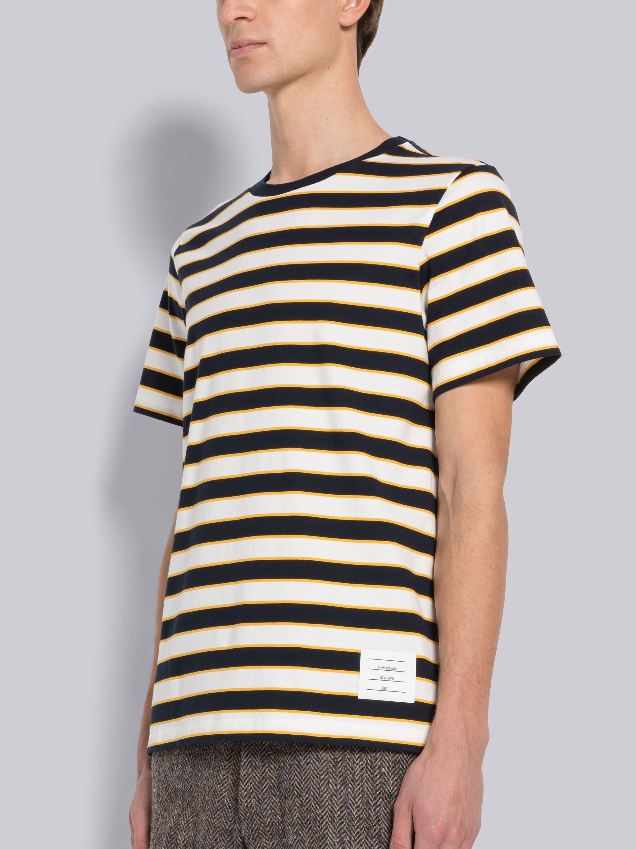 Stripe Midweight Jersey Tee - 2