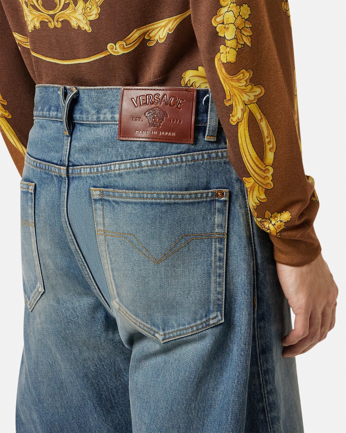 Baggy Twisted Japanese Jeans - 6