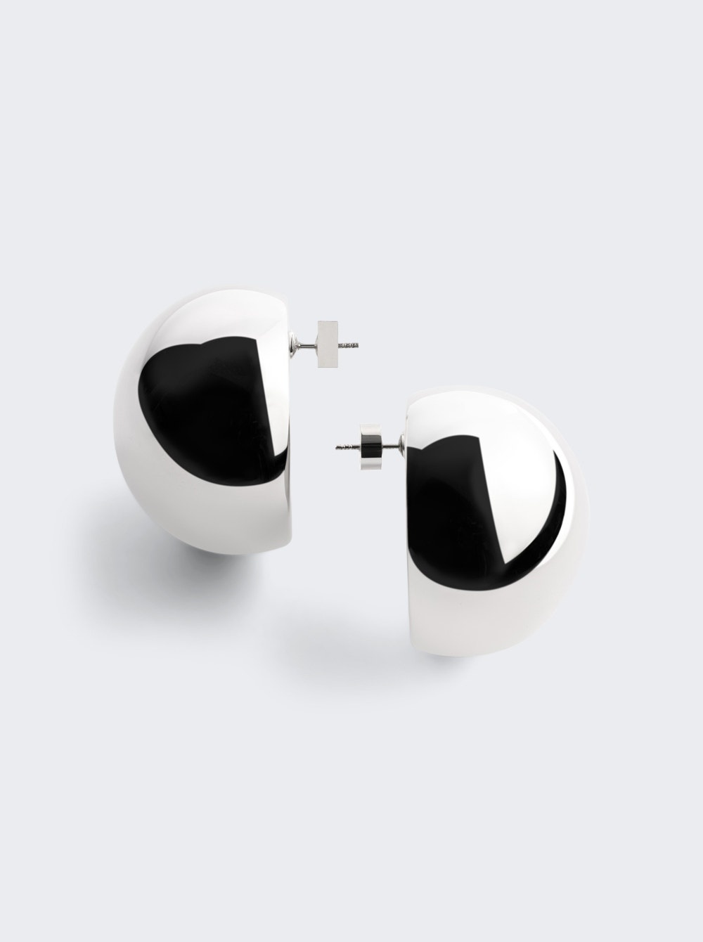 The Salon Earrings Silver - 3