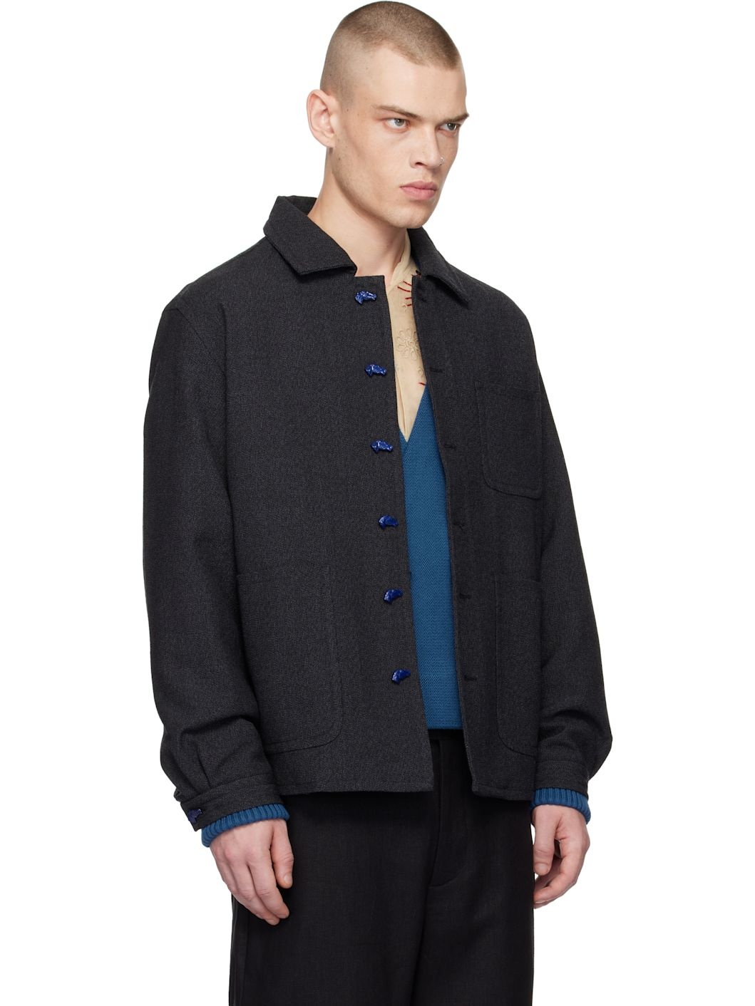 Gray Thornproof Franck Jacket - 2