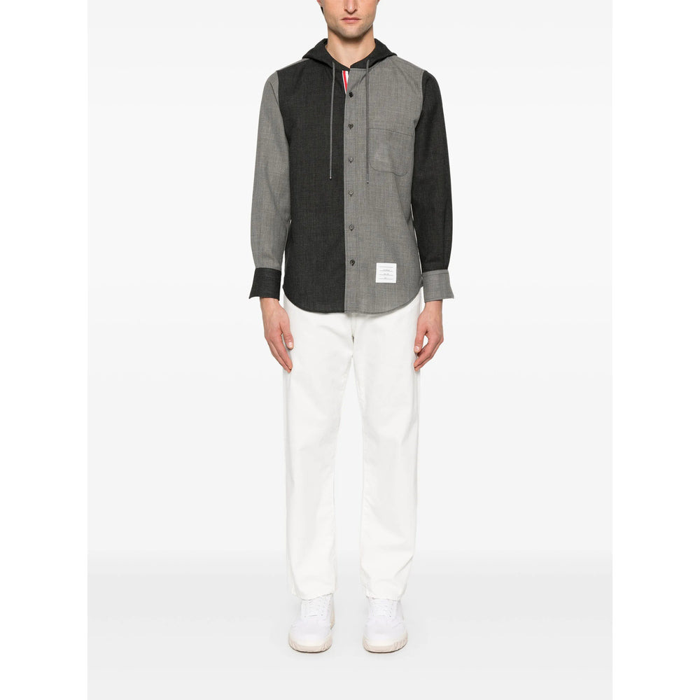Thom Browne Grey Shirts Men - 5