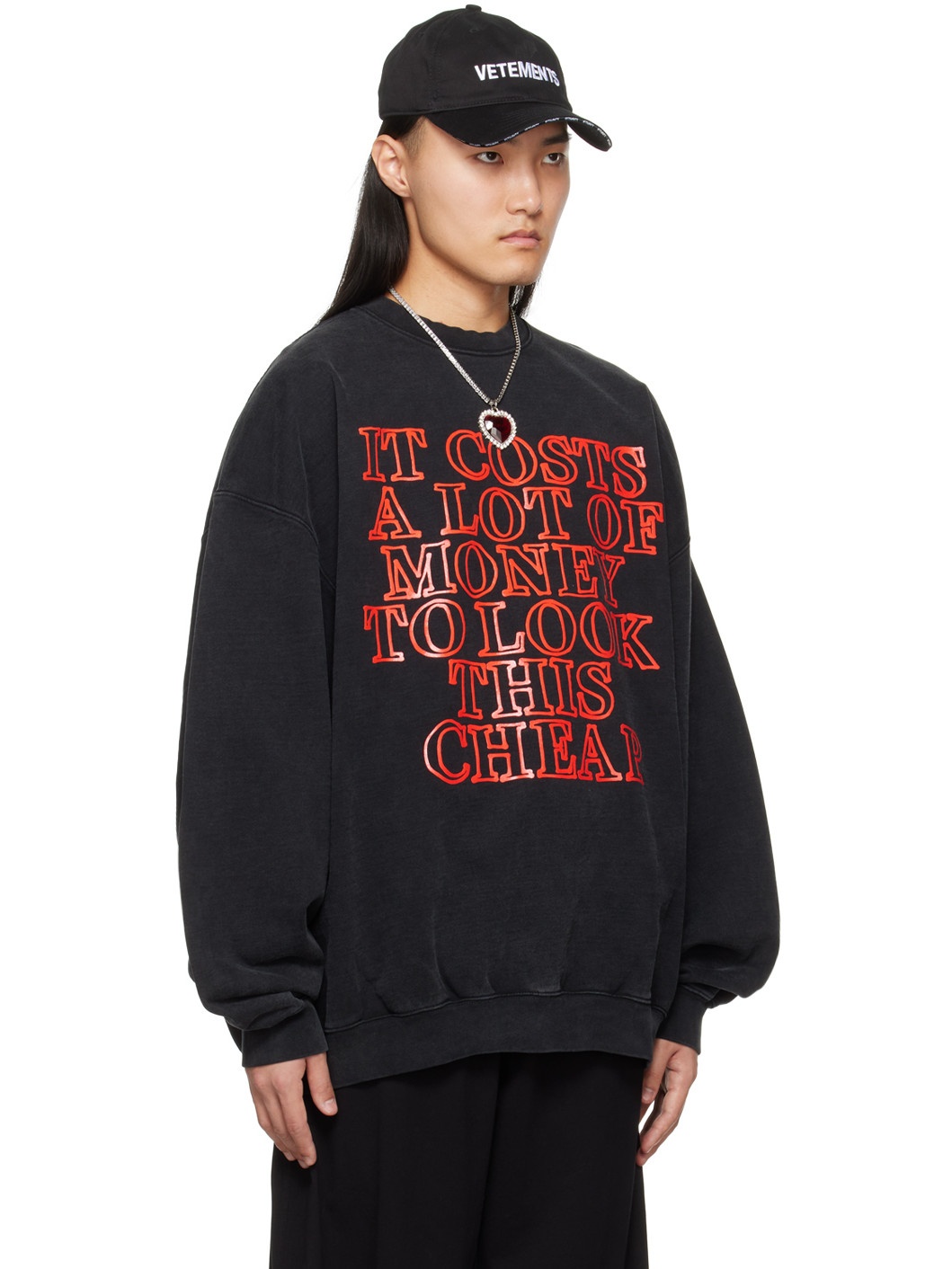Black Very Expensive Sweatshirt - 2