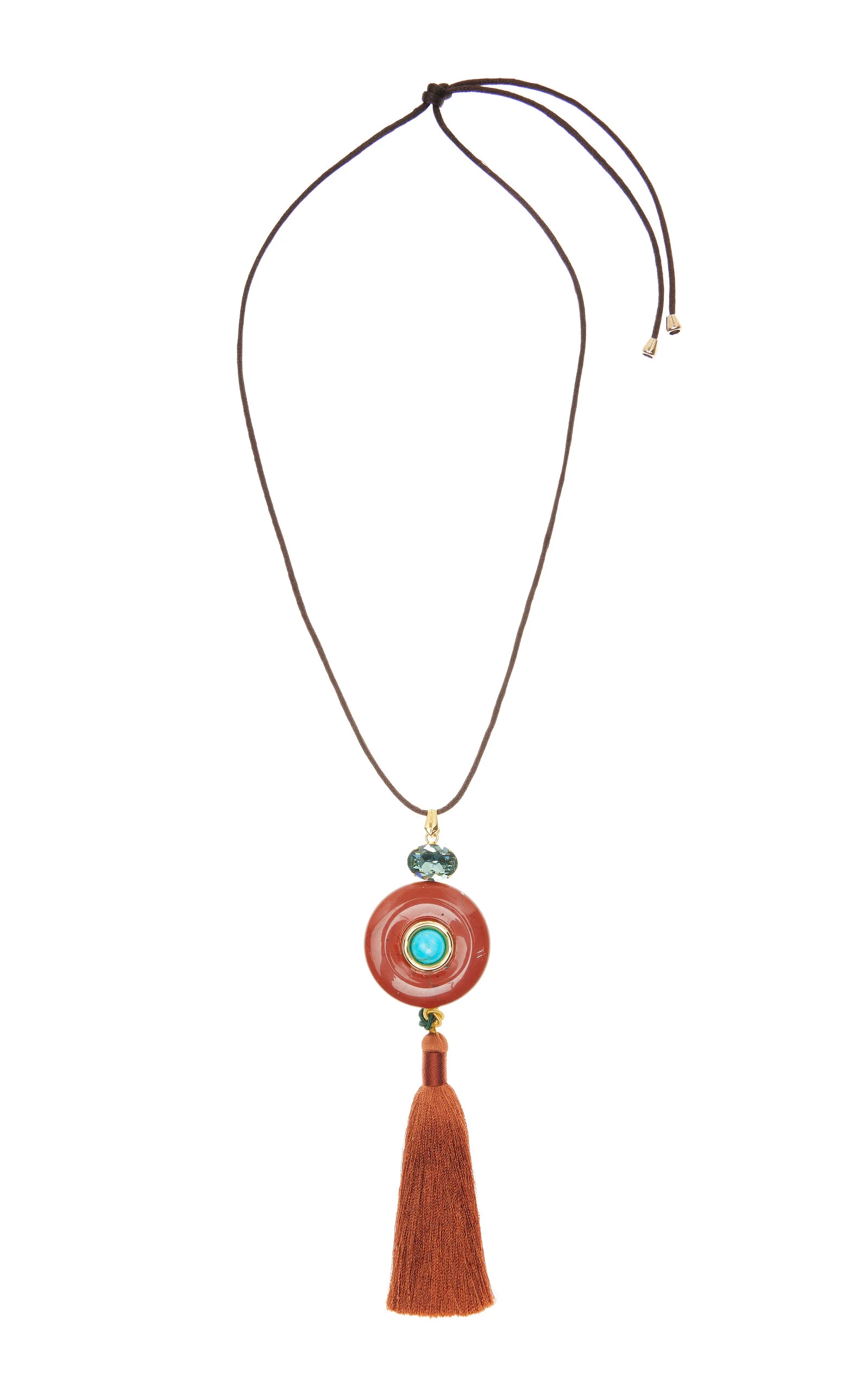 Dakota Jasper Necklace red - 1