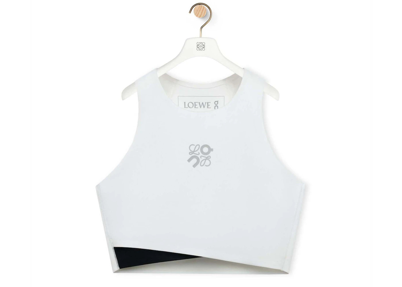 LOEWE x ON Technical Jersey Performance Top White - 1