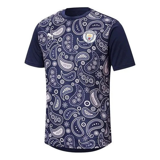 PUMA MCFC 20-21 T-Shirt 'Navy' 758030-09 - 1