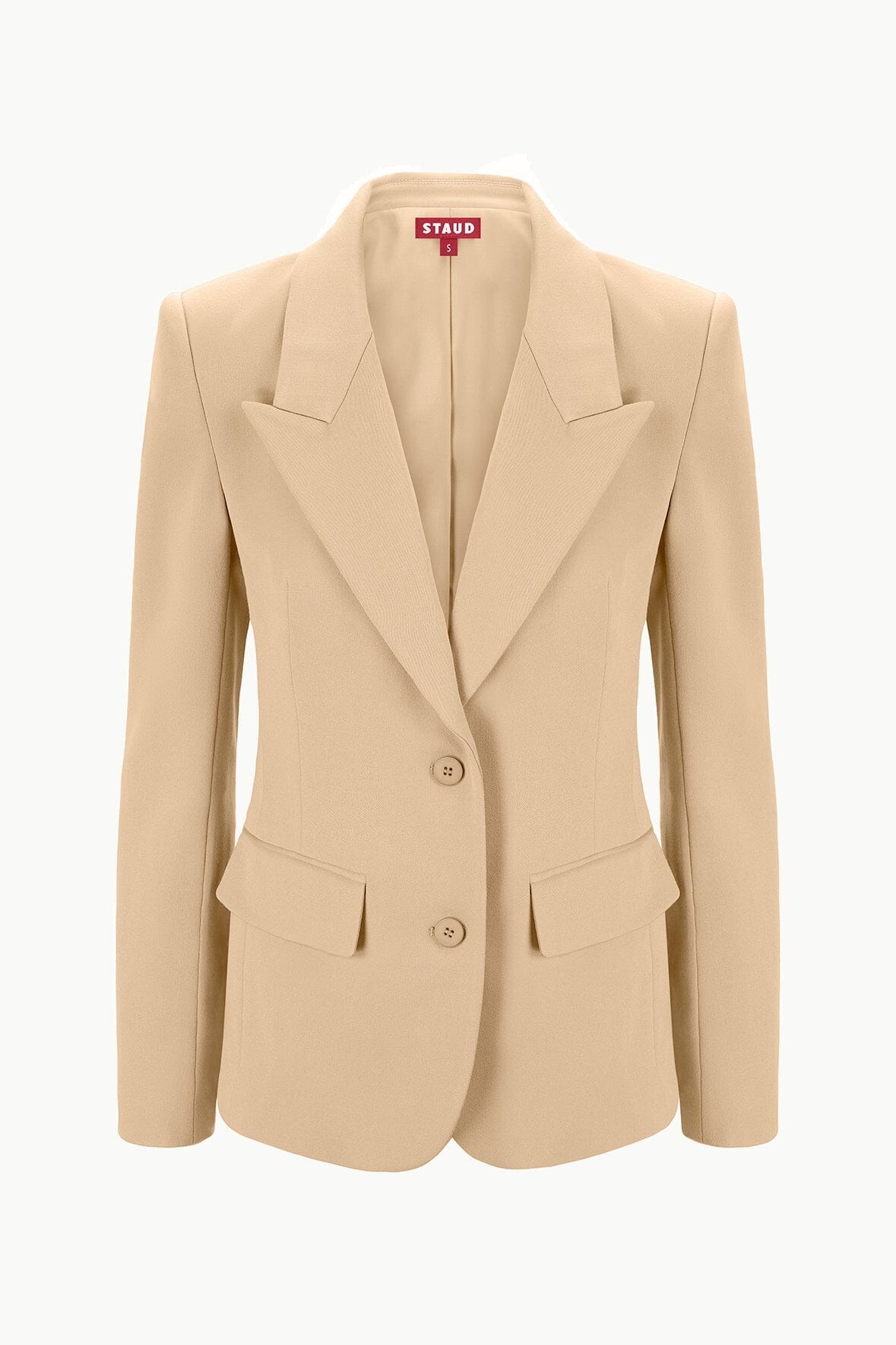 STAUD LEXINGTON BLAZER CAMEL - 1