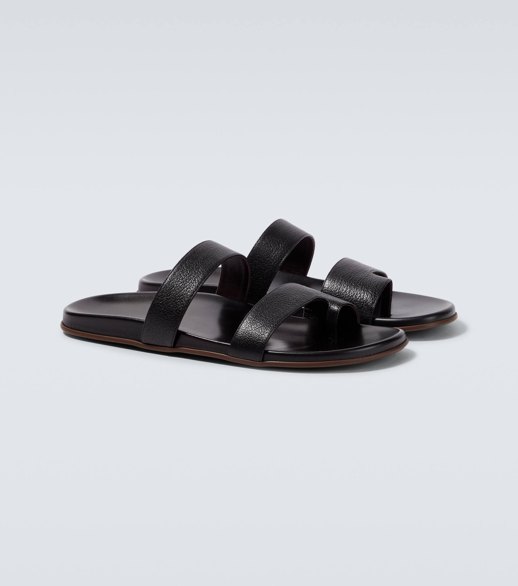 Hugh leather sandals - 5