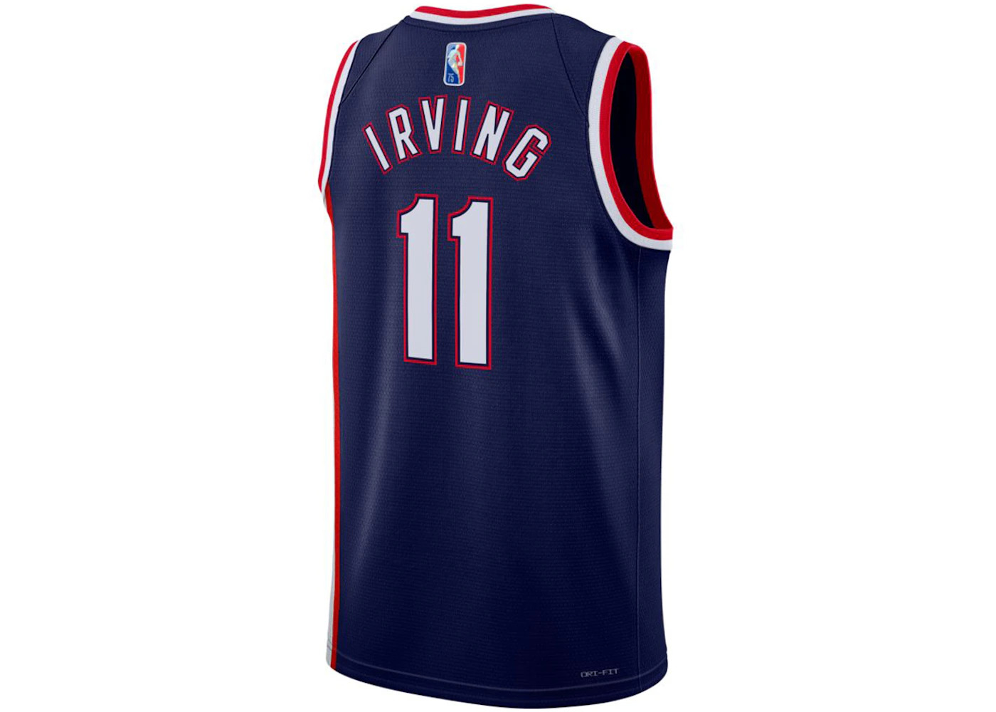 Nike NBA Brooklyn Nets Kyrie Irving City Edition 2021/22 Anniversary Dri-Fit Swingman Jersey Midnigh - 2