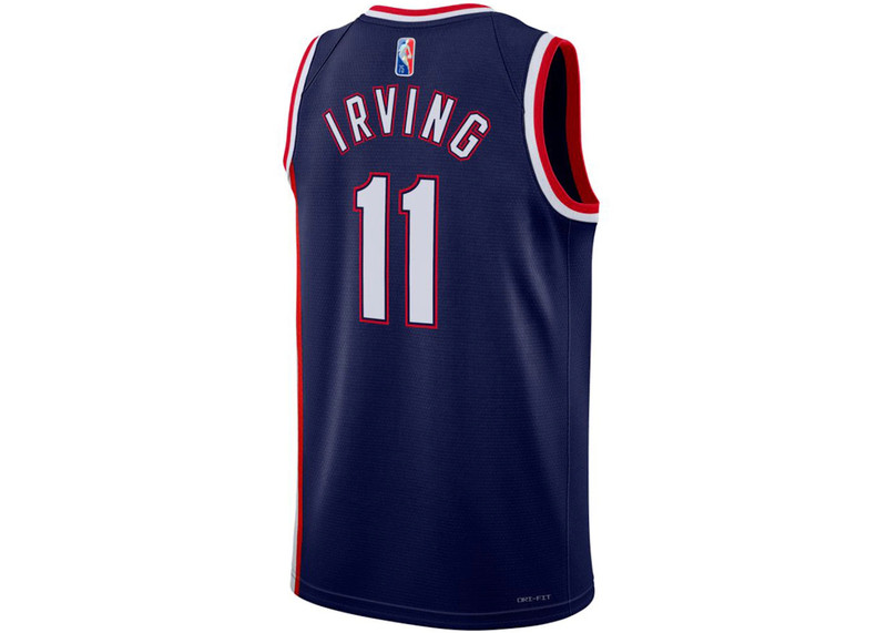 Nike Nike NBA Brooklyn Nets Kyrie Irving City Edition 2021/22 Anniversary Dri-Fit Swingman Jersey Midnigh outlook