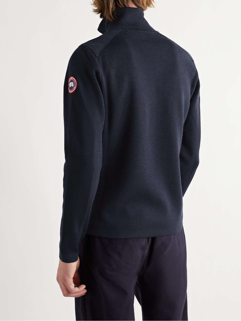 Stormont Slim-Fit CORDURA-Trimmed Merino Wool Half-Zip Sweater 4