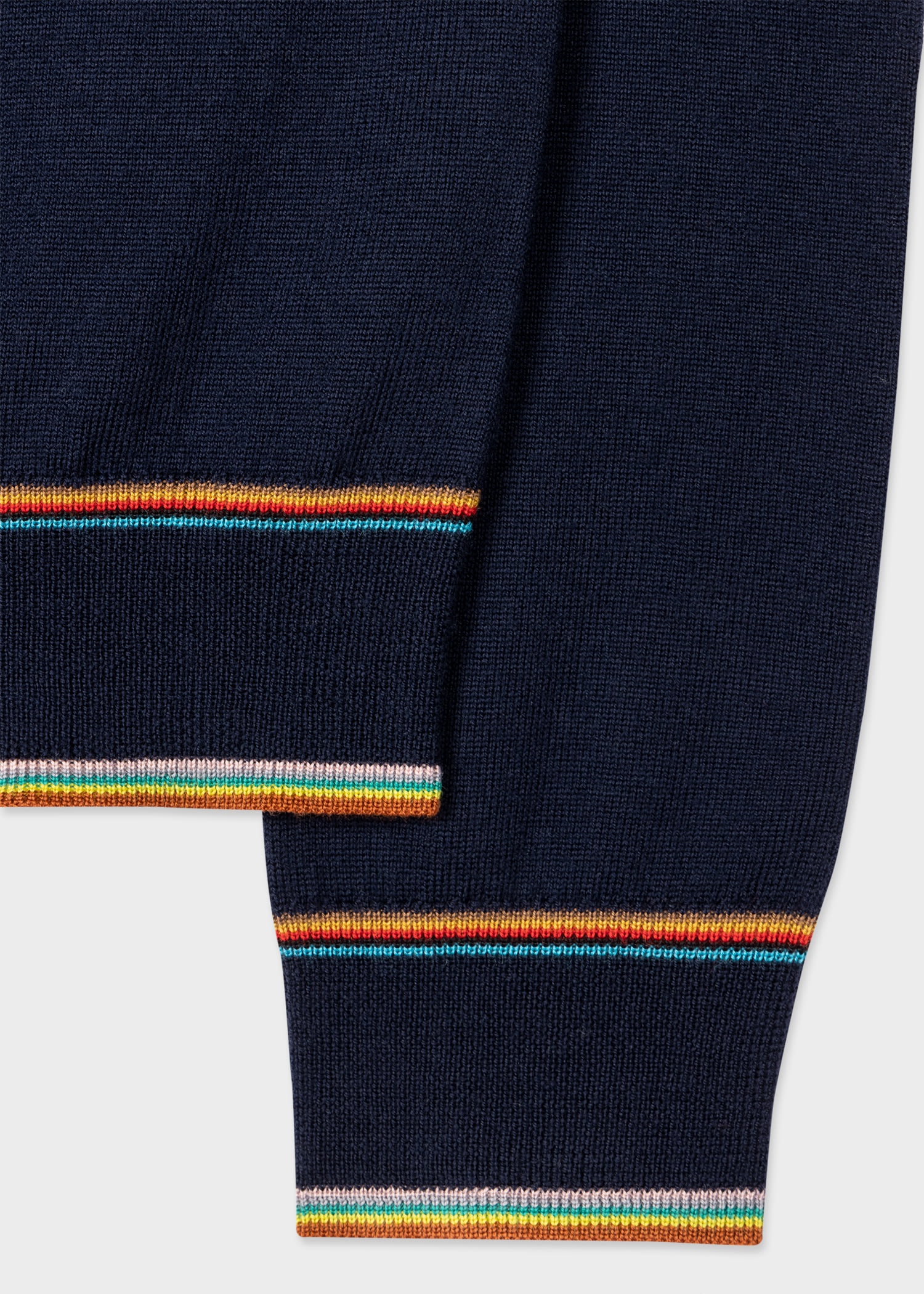 'Signature Stripe' Trim Cardigan - 3