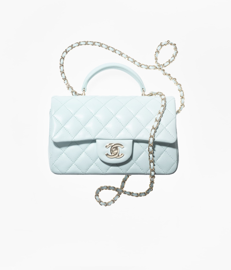 Mini Flap Bag with Top Handle 1