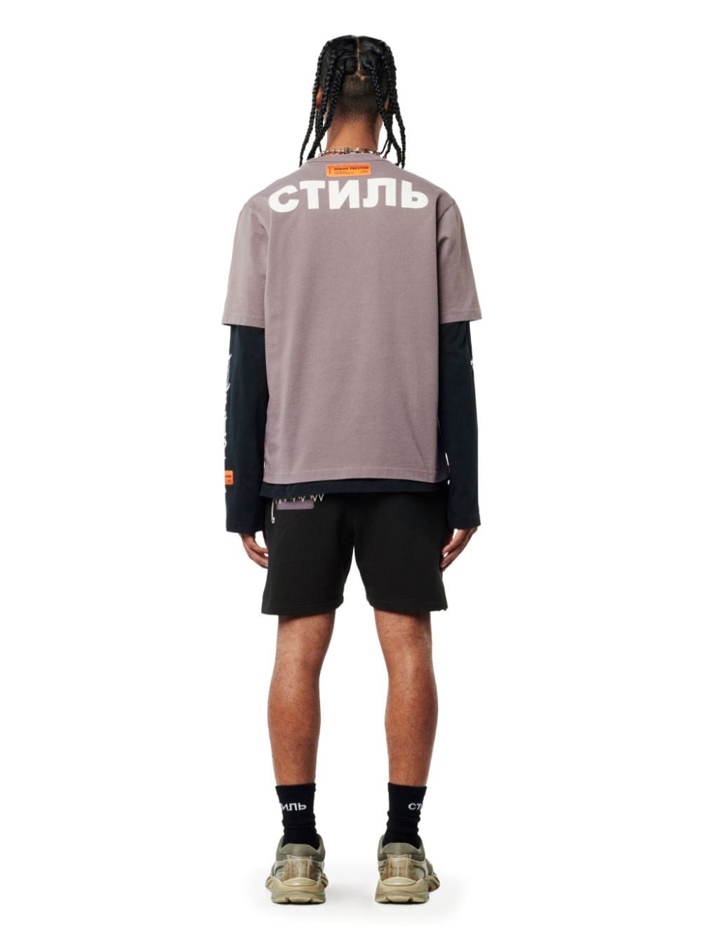 COLOR BLOCKS SWEATSHORTS - 4
