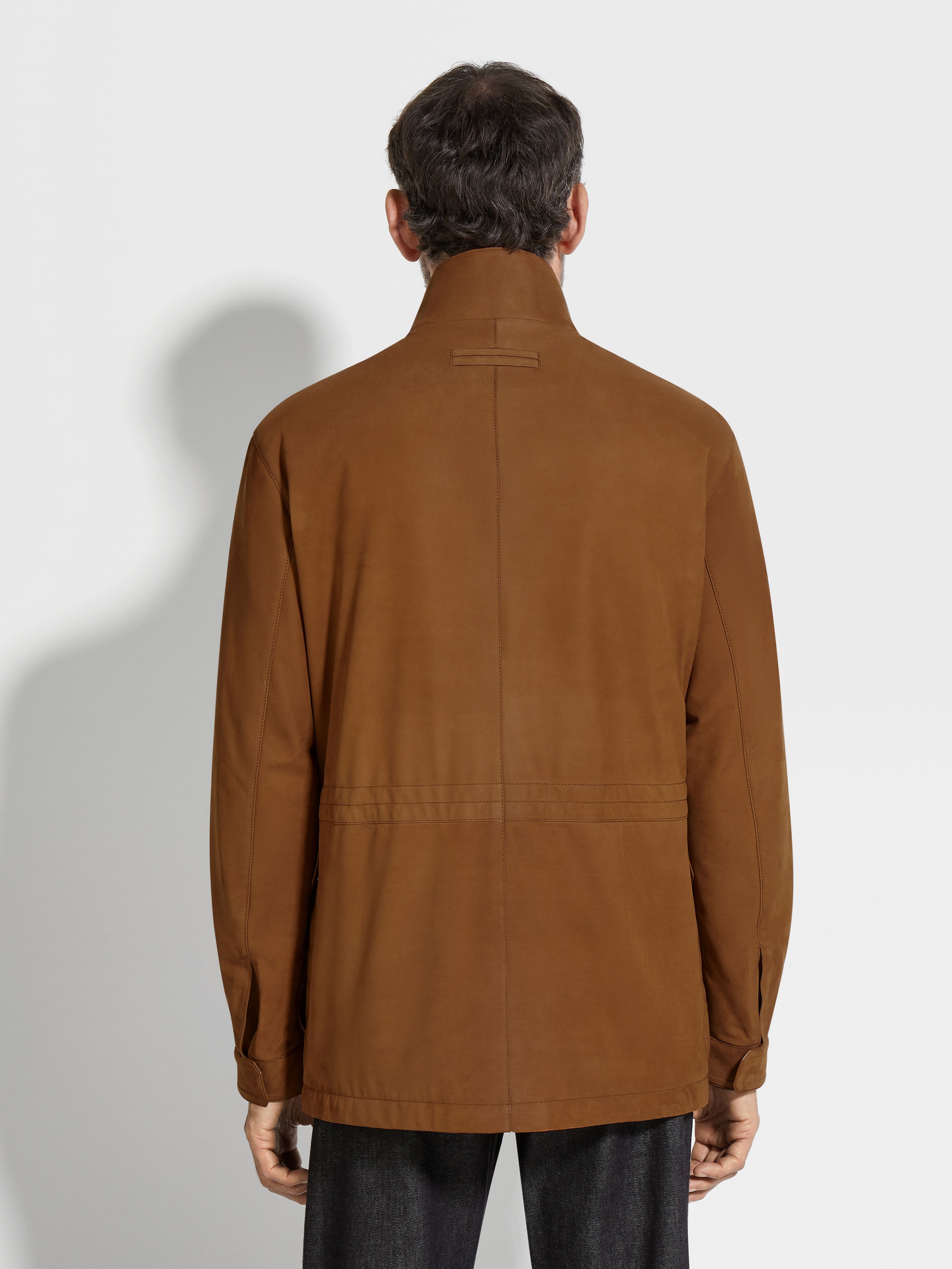 NUBUCK CAR COAT - 5