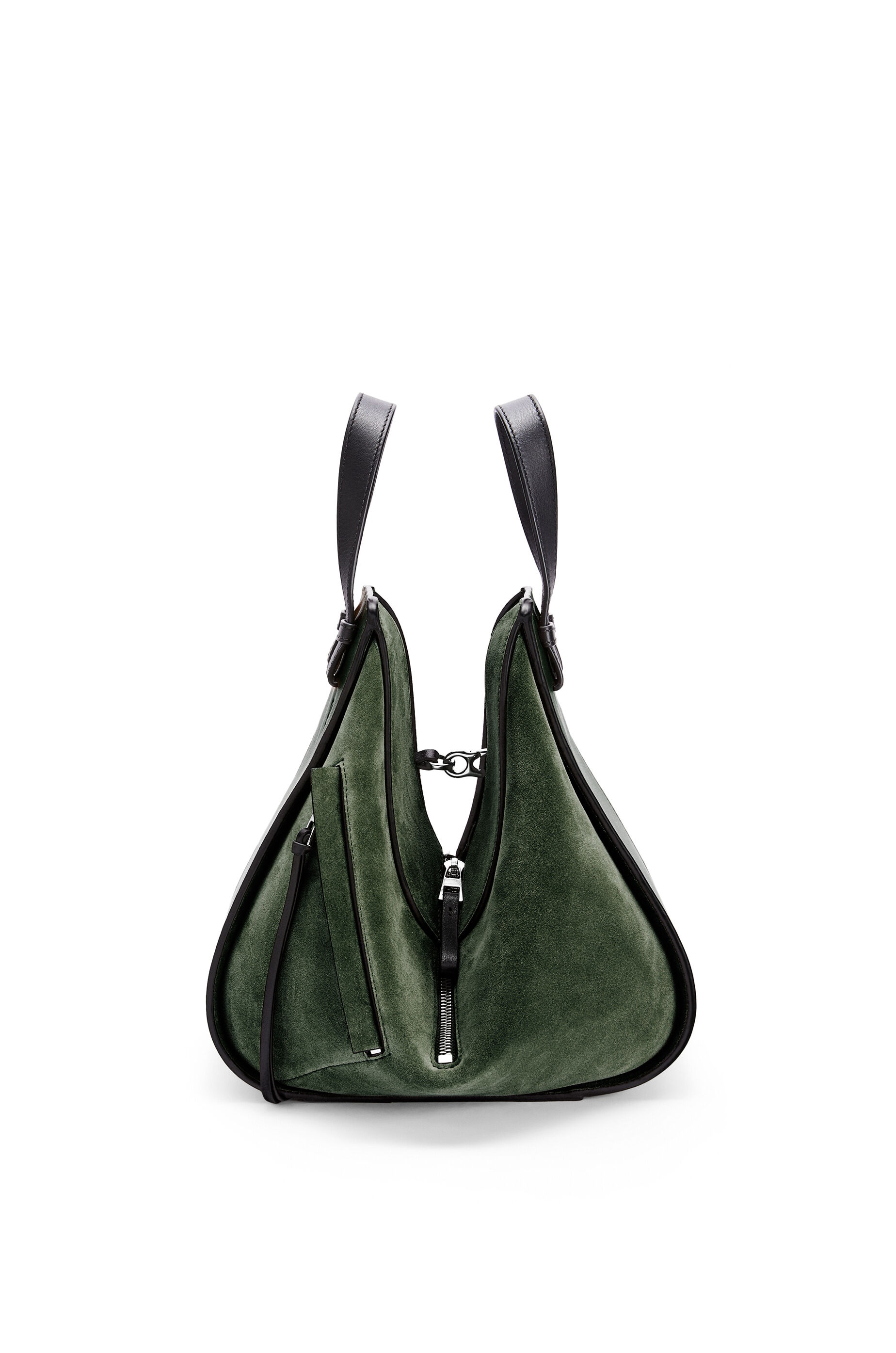 Small Hammock bag in calfskin and suede - 4