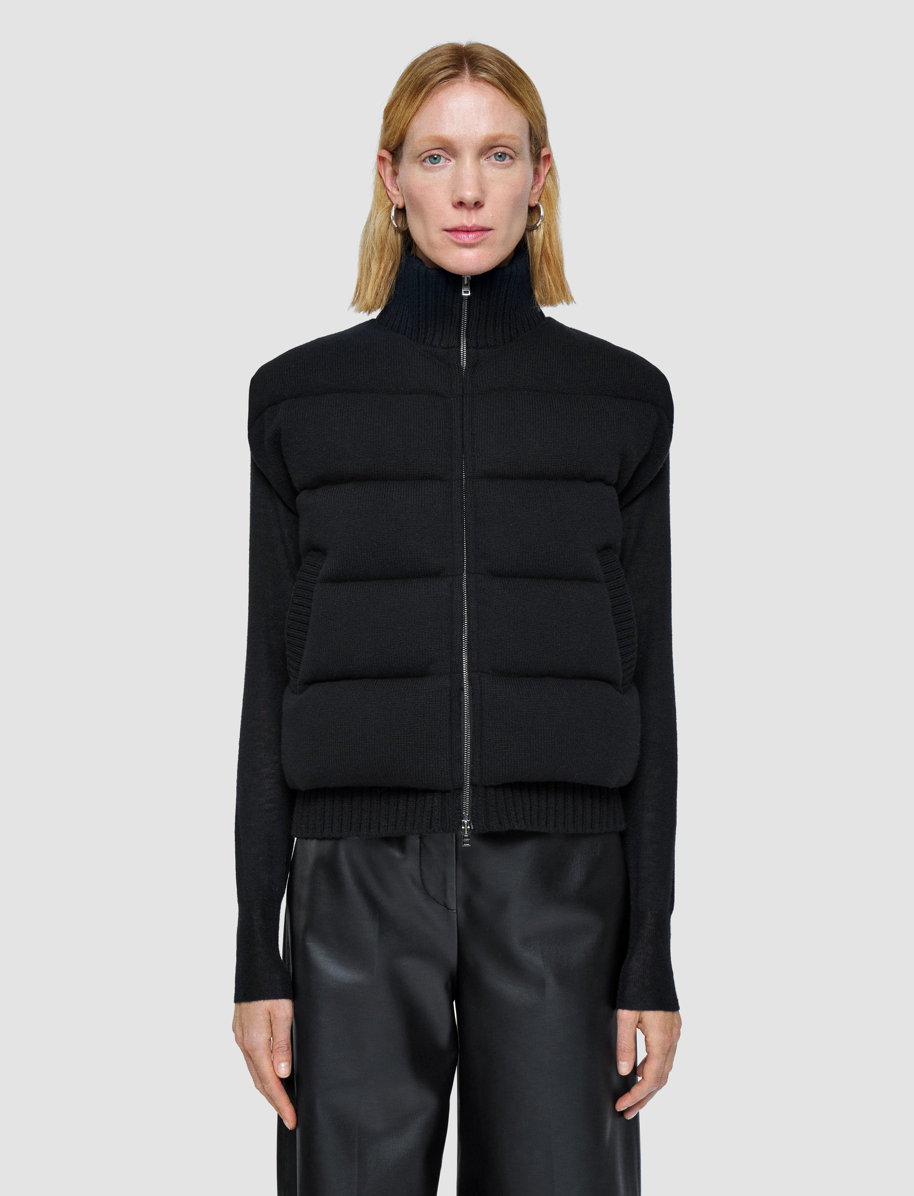 Knitted Down Puffer Gilet - 3