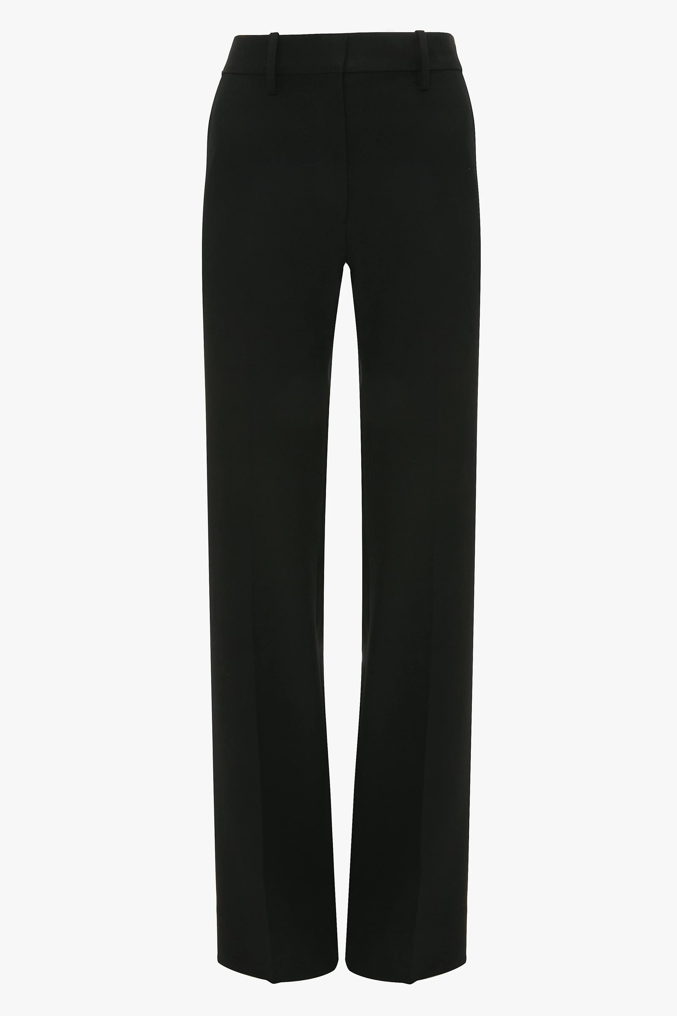 Tailored Straight Leg Trouser In Black - 1