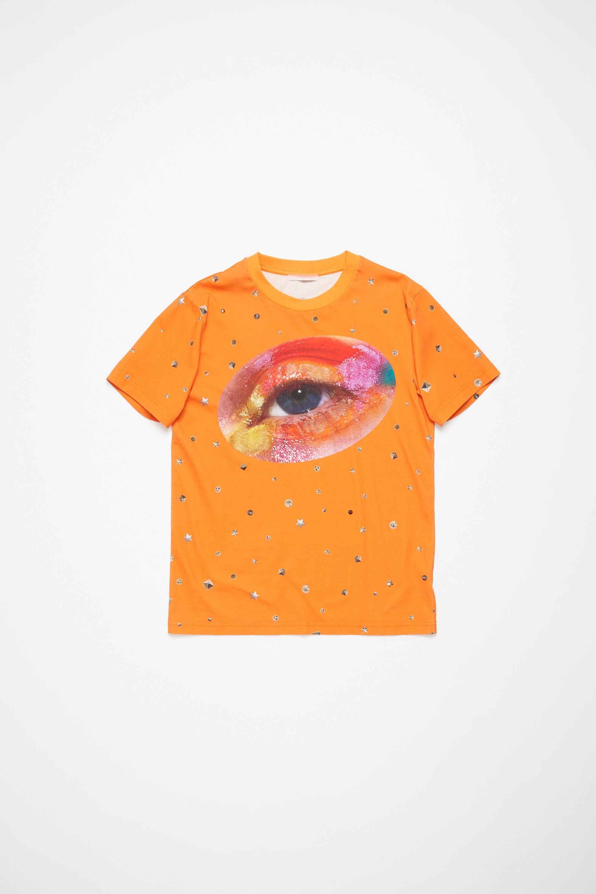 Printed t-shirt - Bright orange - 6