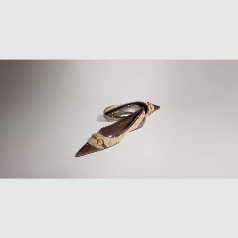 GUCCI Women's Savoy ballerina outlook