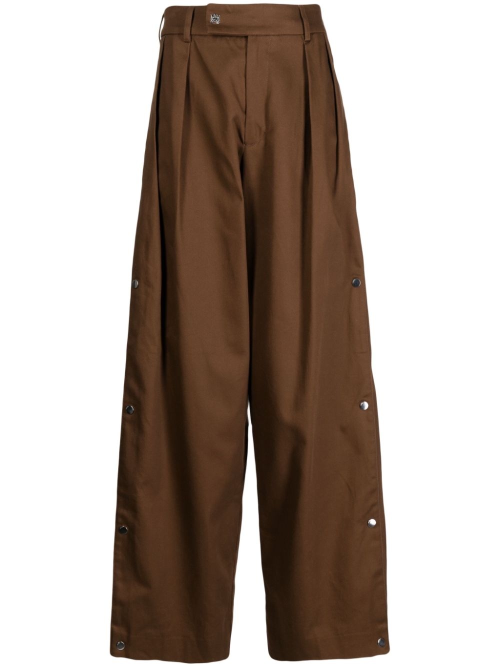 straight-leg chino trousers - 1