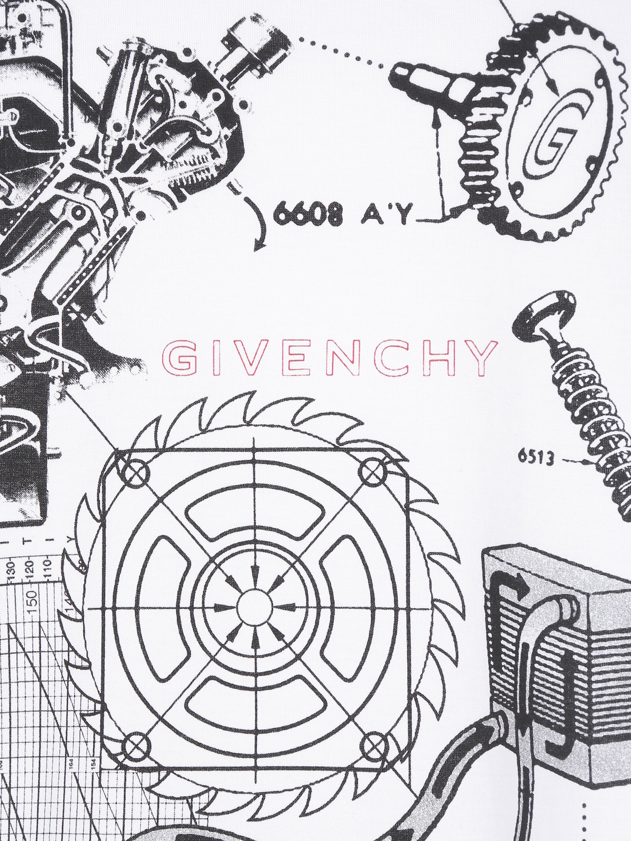 GIVENCHY Schematics T-shirt - 5