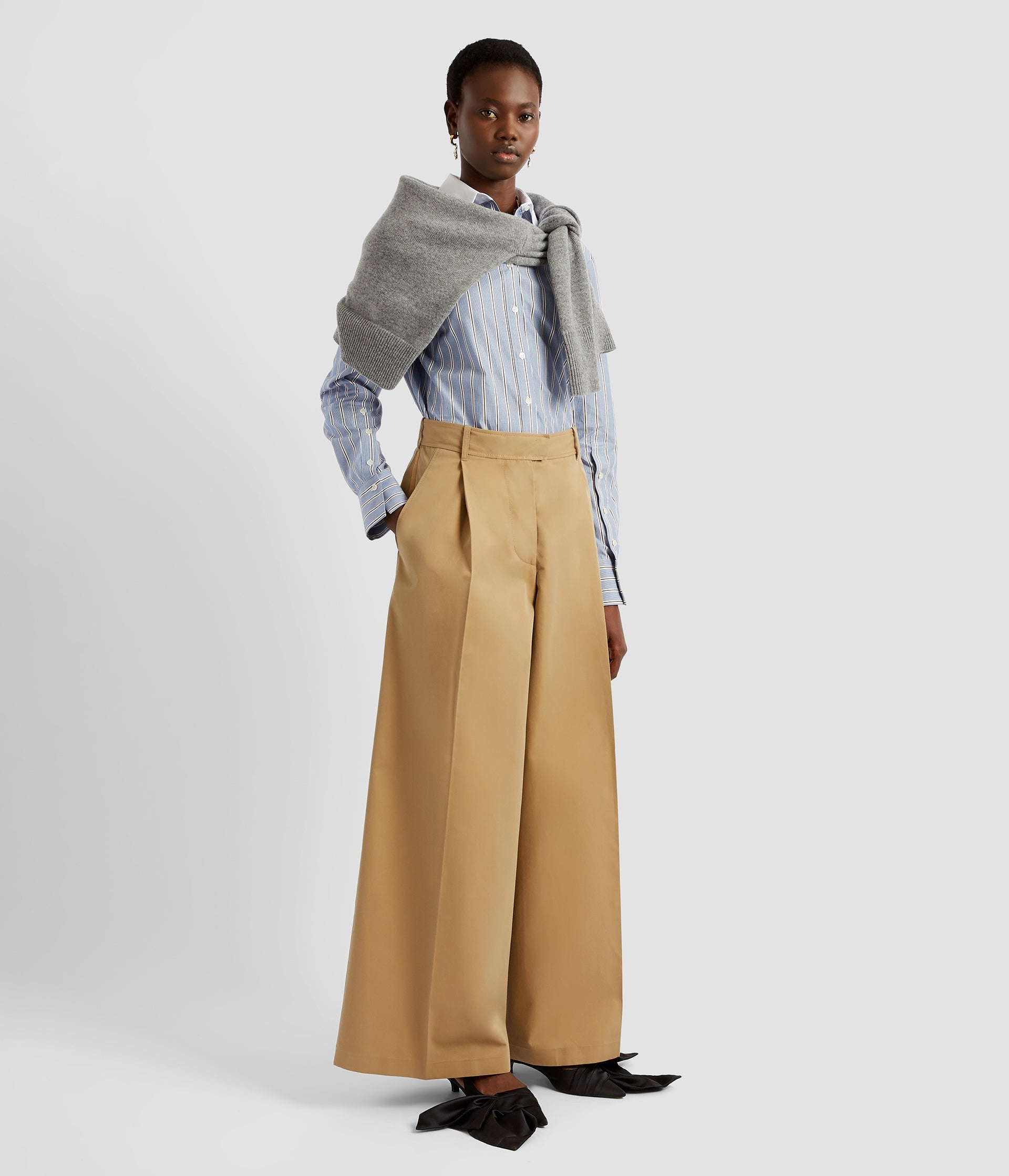 WIDE LEG TROUSER - 5