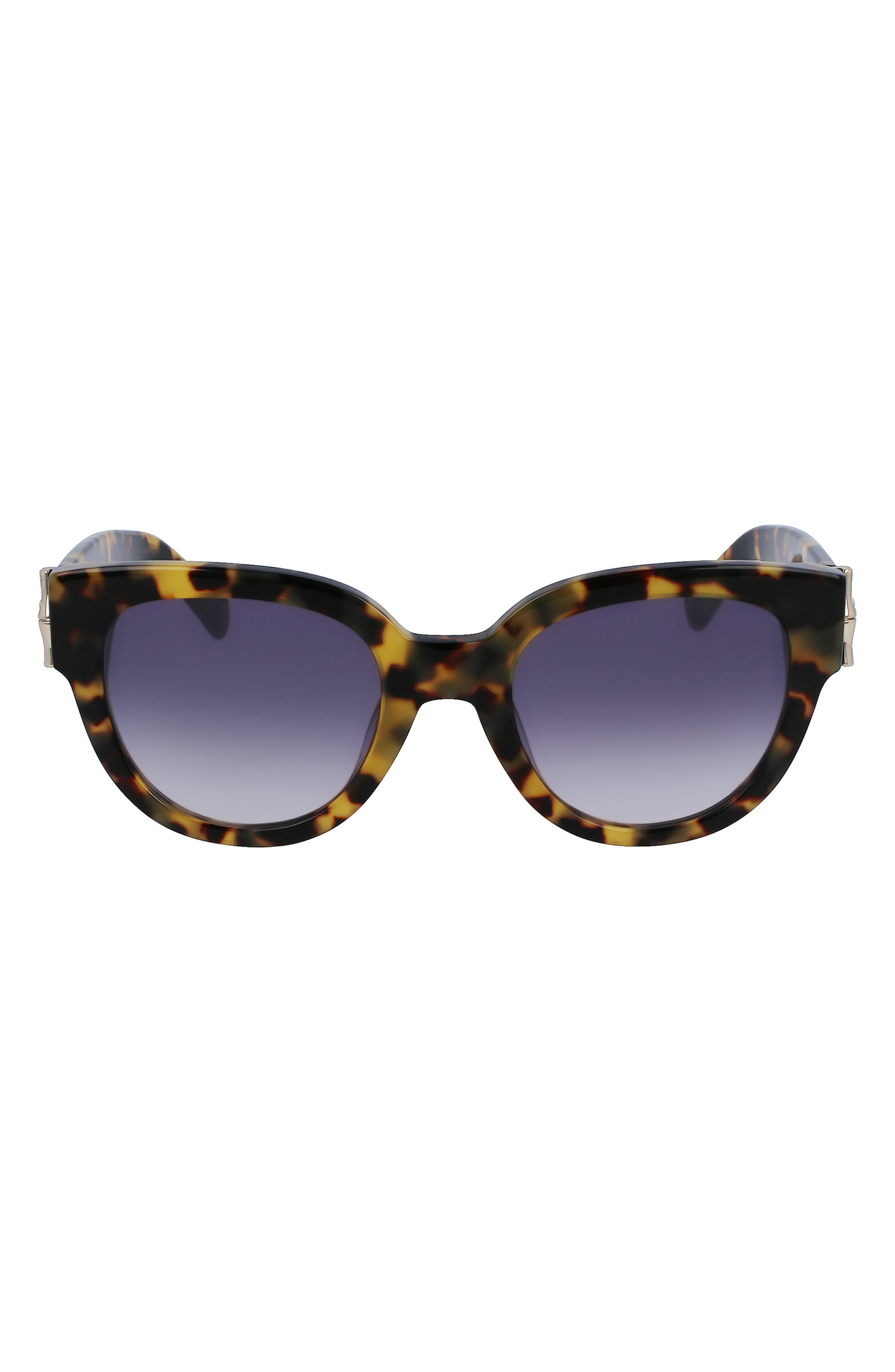 52mm Gradient Tea Cup Sunglasses - 1