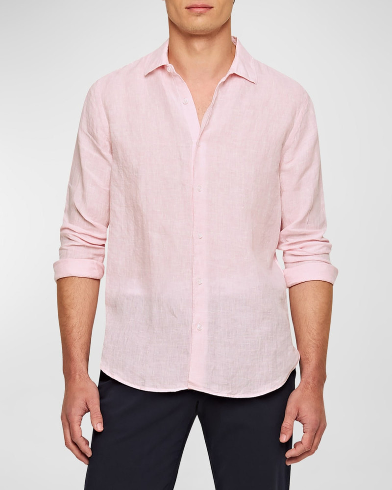 ORLEBAR BROWN Men's Linen Sport Shirt outlook