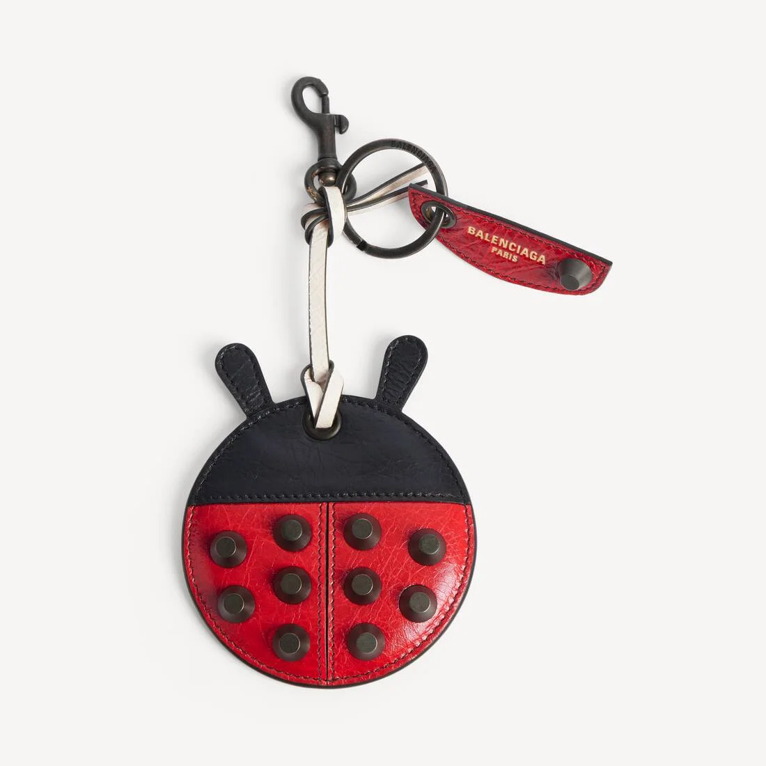 Women's Le City Ladybug Keychain/charm in Black/red - 1