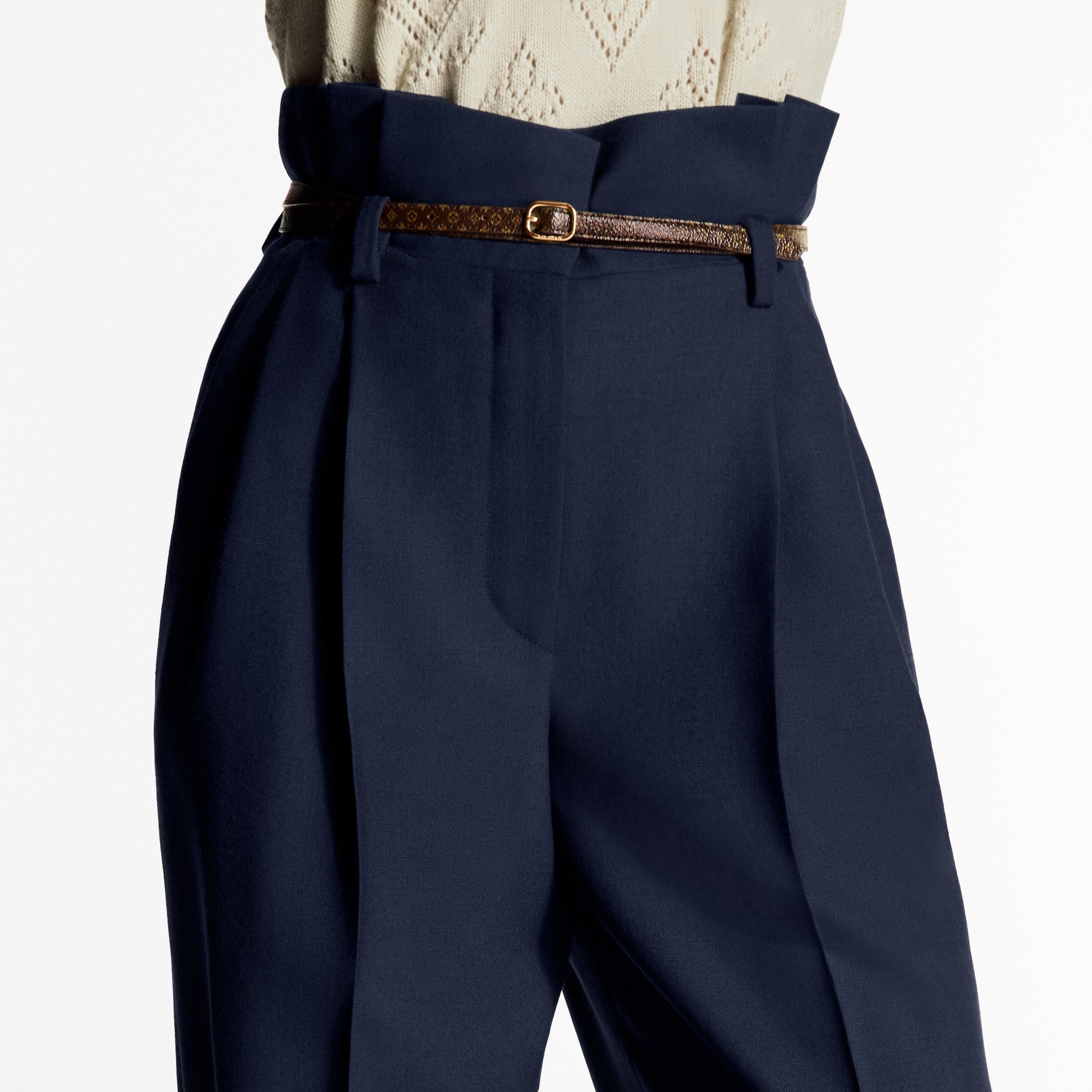Tailored Paperbag Pants - 5