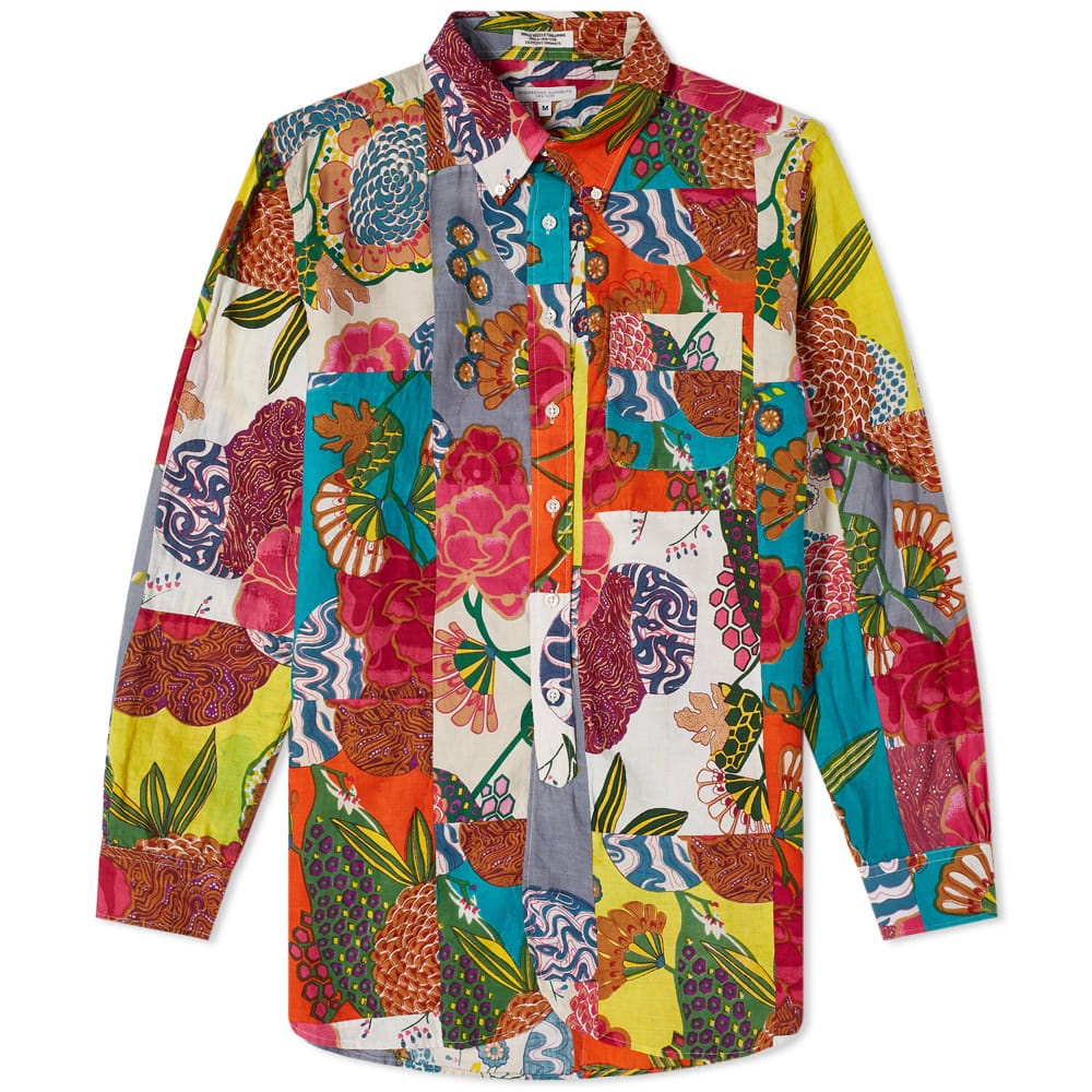 Engineered Garments Multi Patchwork Camp Vacation Shirt - 1