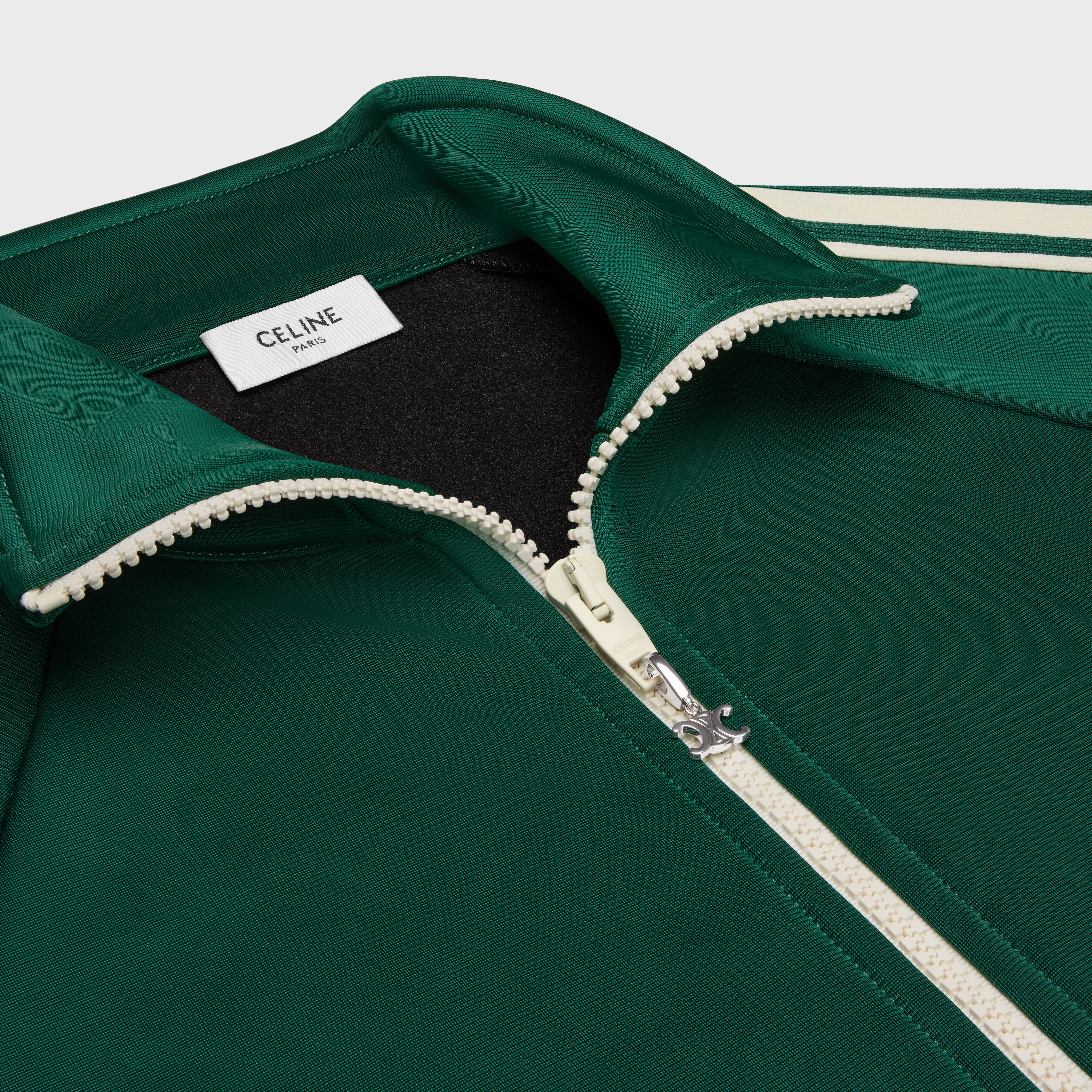 tracksuit jacket in vintage double jersey - 3