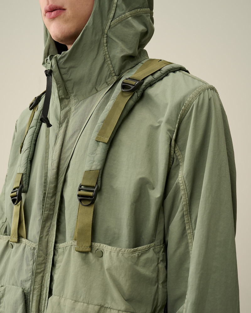 Flatt Nylon Reversible Hooded Jacket 4