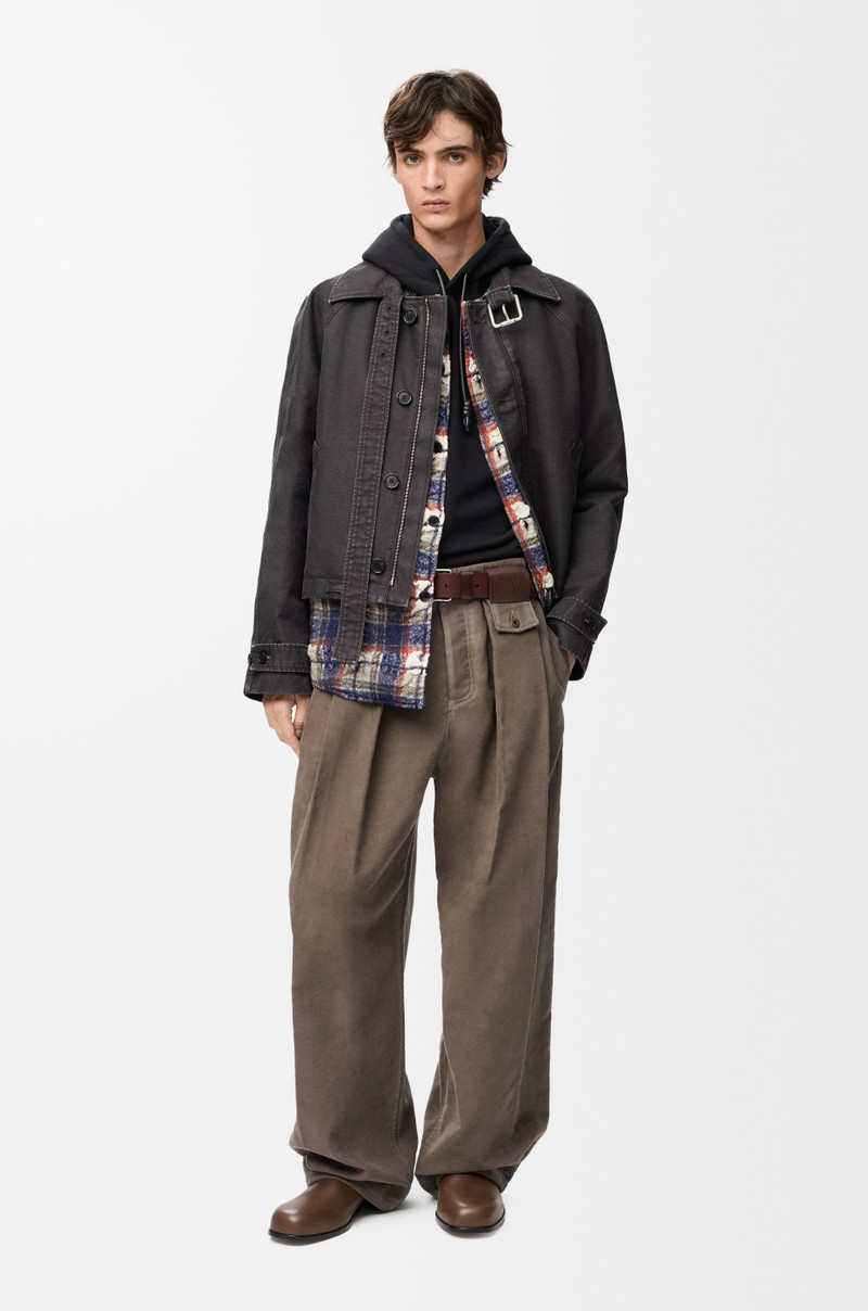 Loewe Belted jacket in cotton outlook