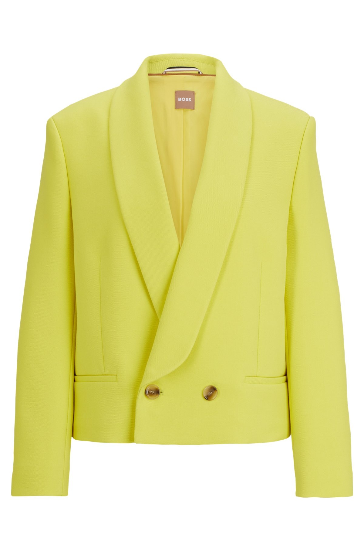 RELAXED-FIT JACKET IN A COTTON BLEND - 1