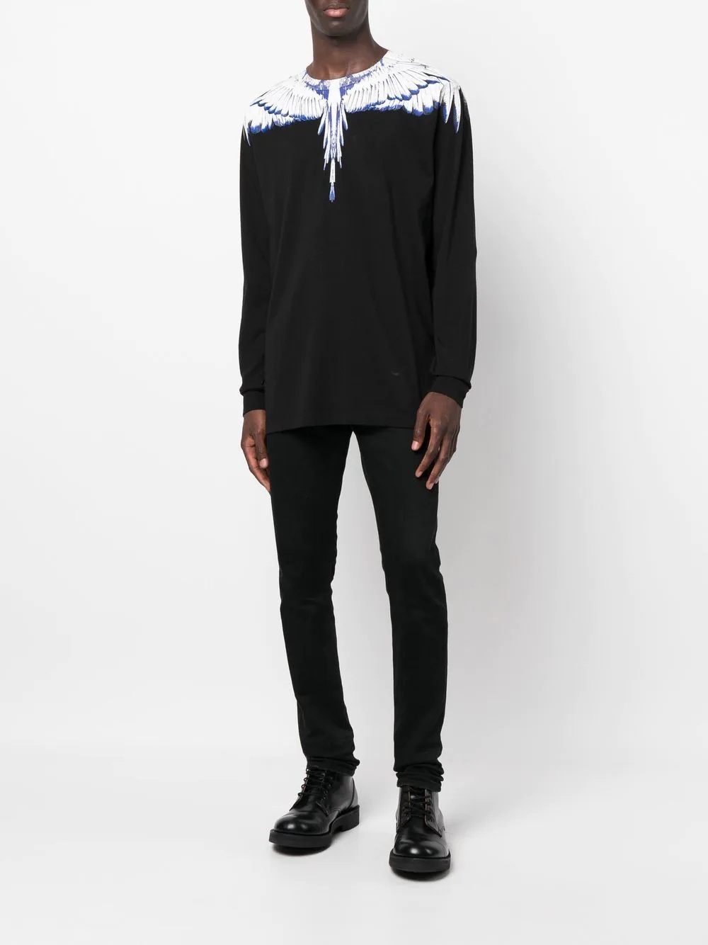 graphic-print long-sleeve sweatshirt - 2