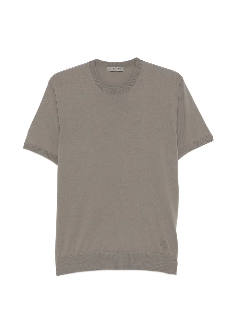 embroidered-logo T-shirt - 1