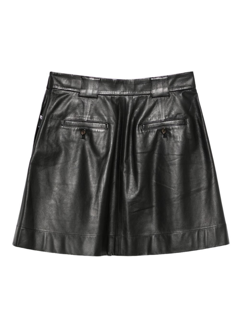 Leather skirt - 3