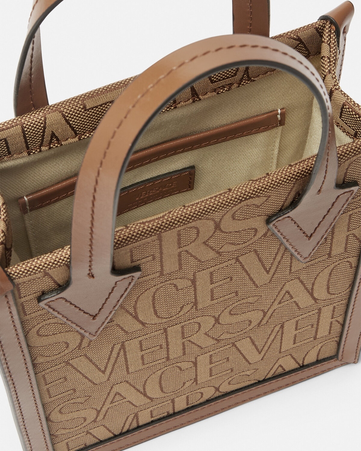 Versace Allover Crossbody Bag - 4