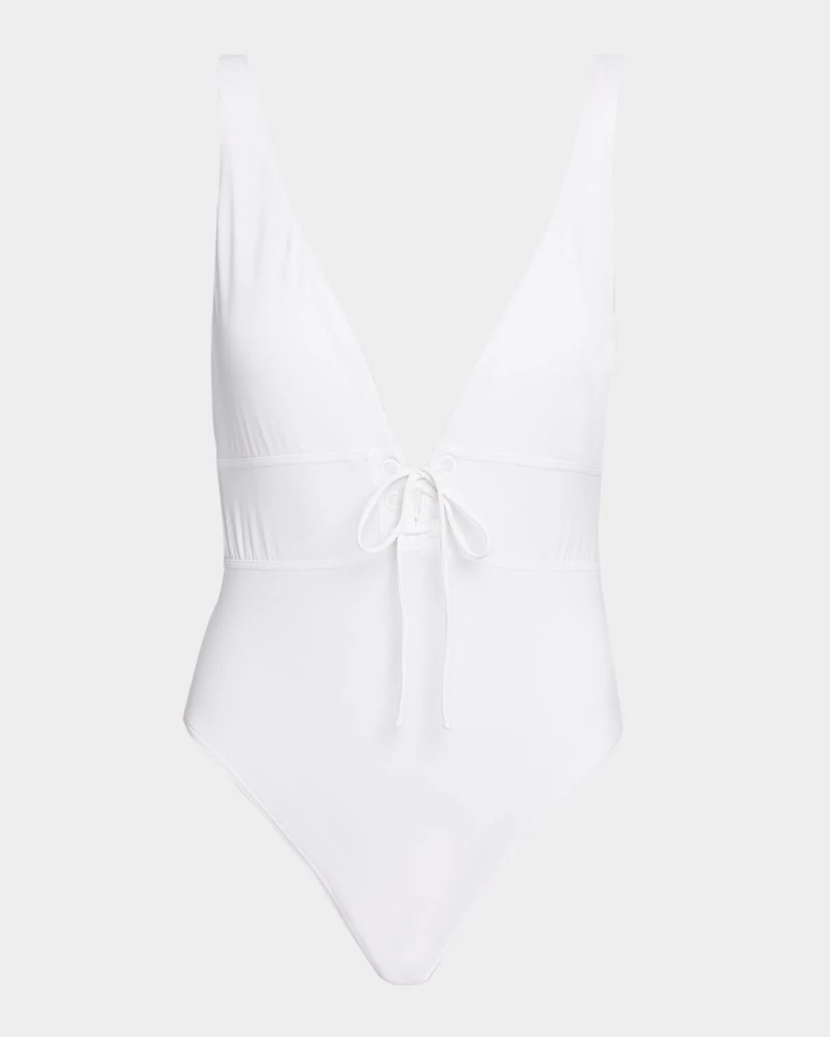 Tortuga Lace-Up One-Piece Swimsuit - 1
