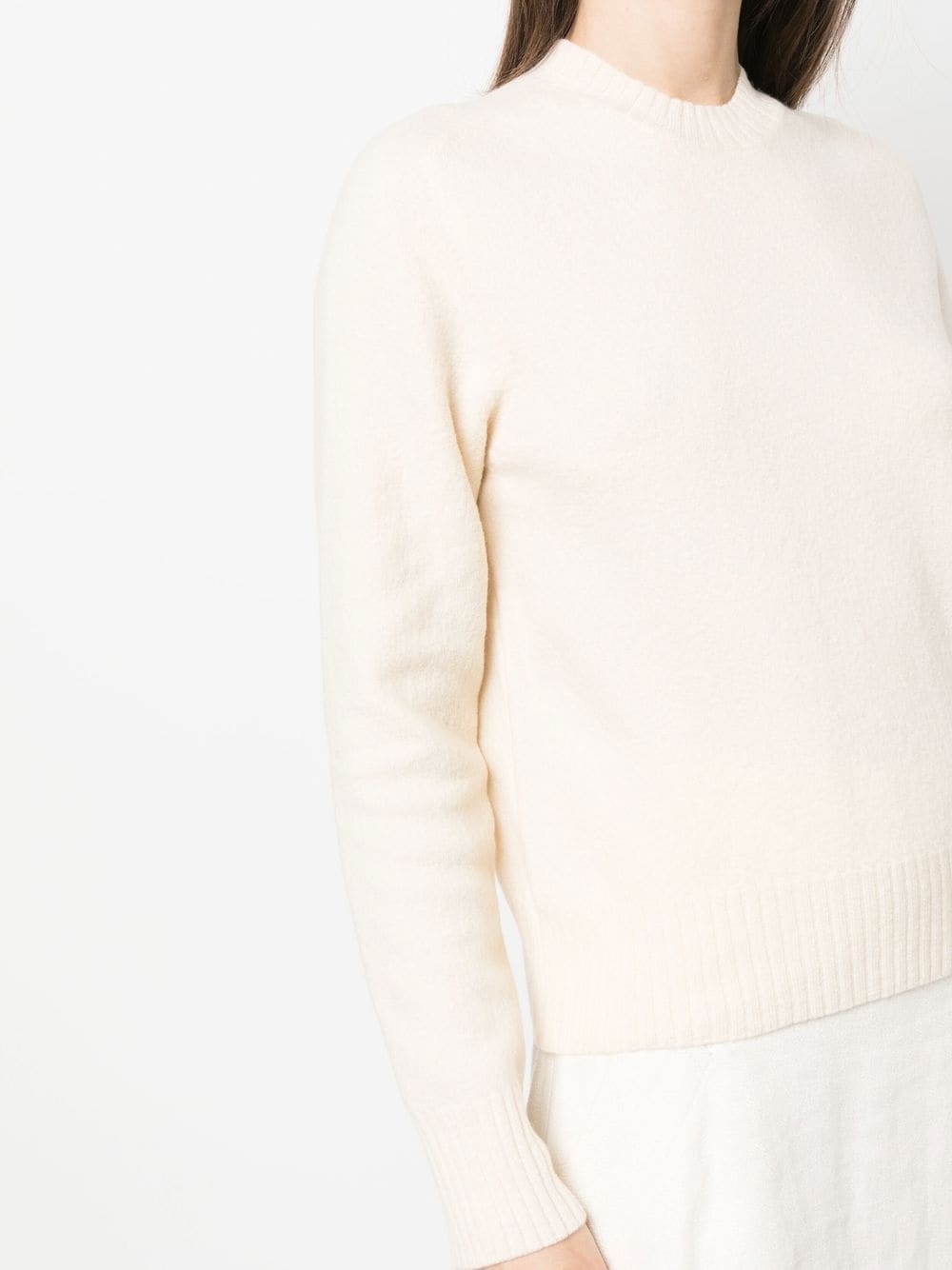 wool crew neck jumper - 5