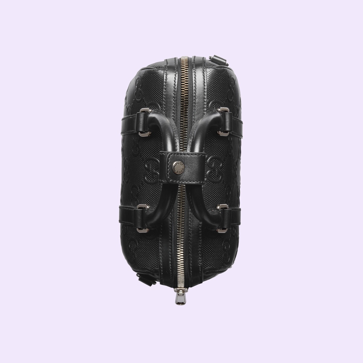GG embossed mini duffle bag - 7