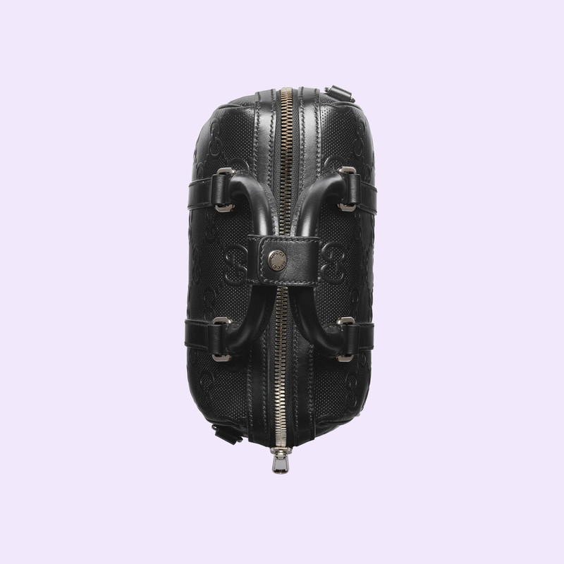 GG embossed mini duffle bag 7