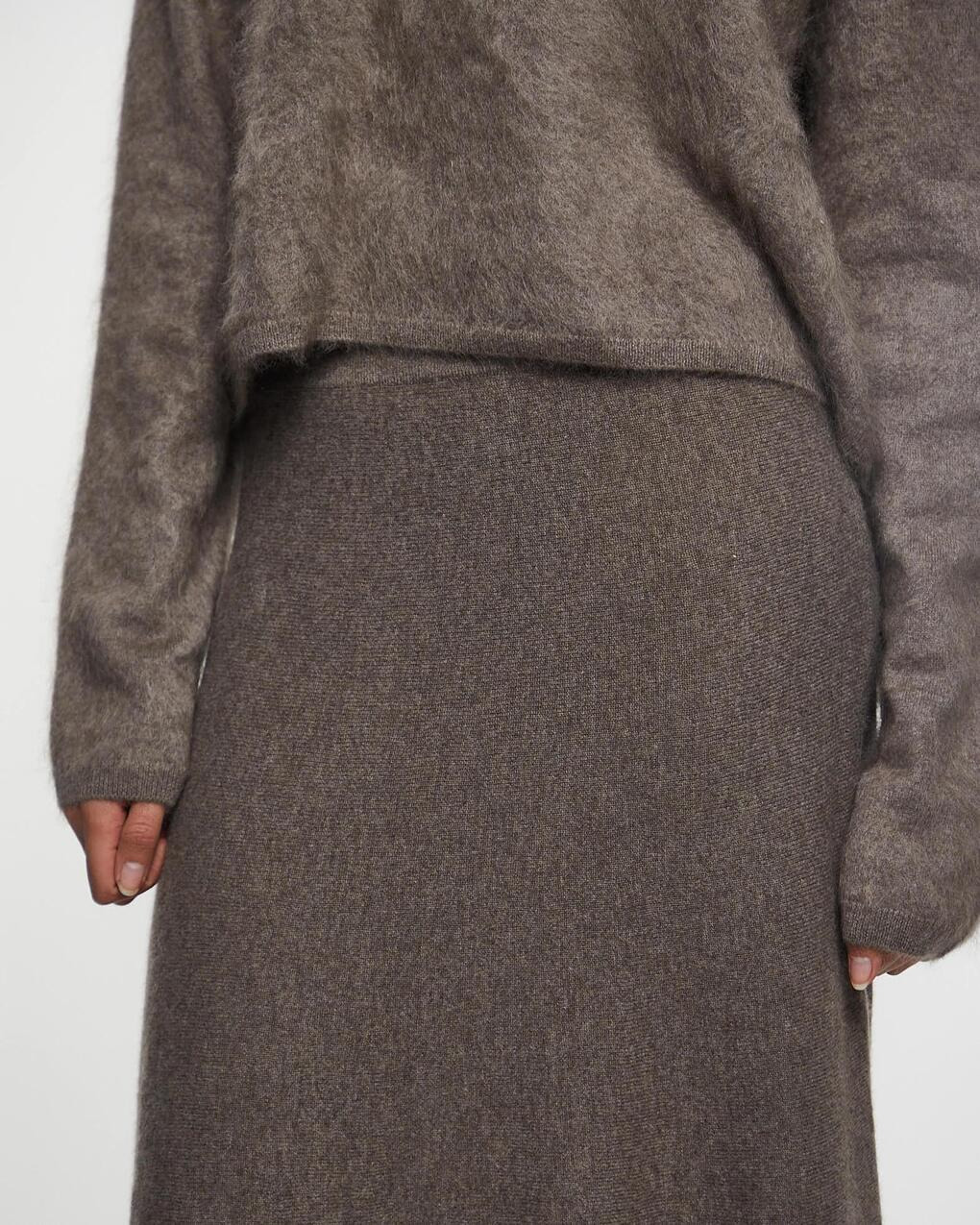 Skirt Torie Cashmere Brown - 5