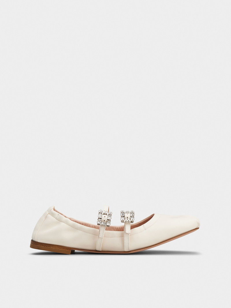 Mary Janes in nappa leather - 1