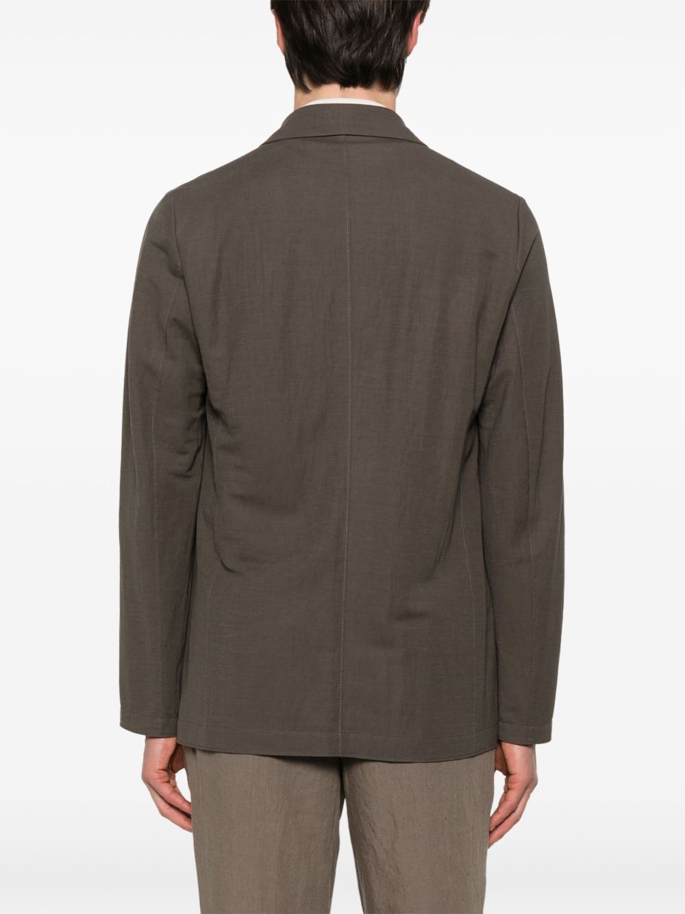 single-breasted blazer - 4