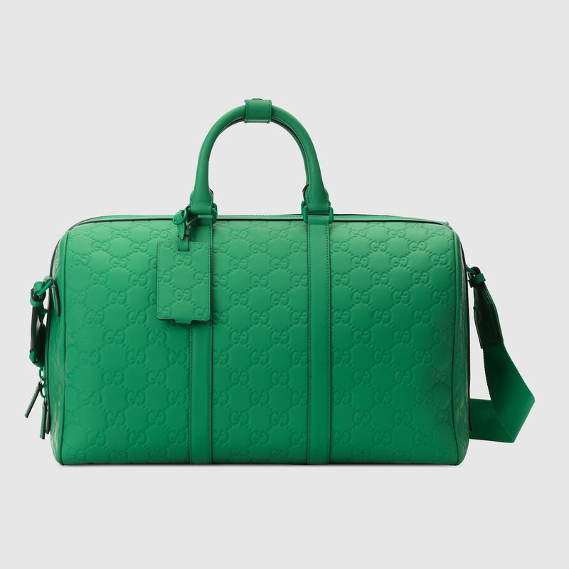 GG rubber-effect medium duffle bag 1