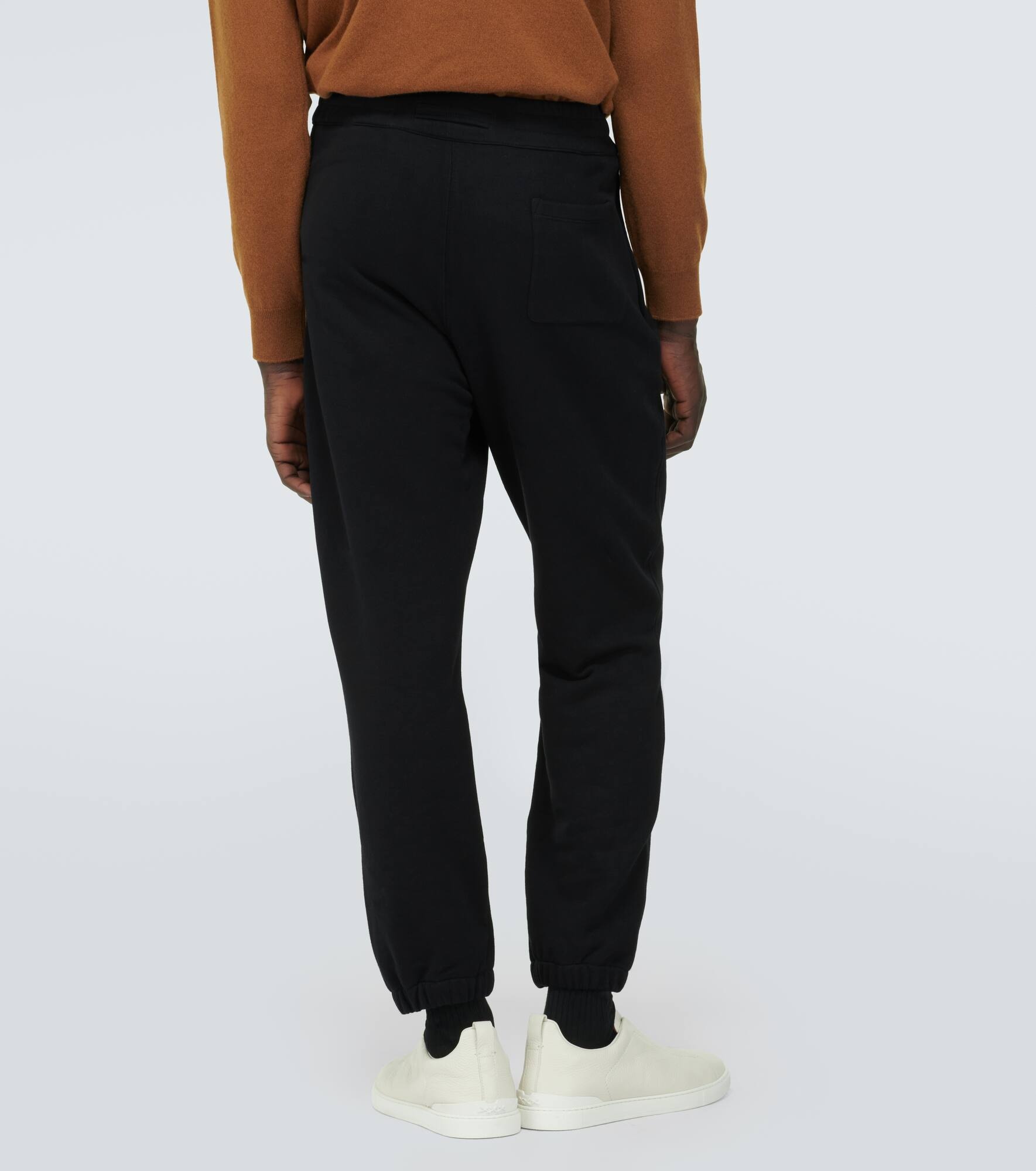 Cotton jersey sweatpants - 4