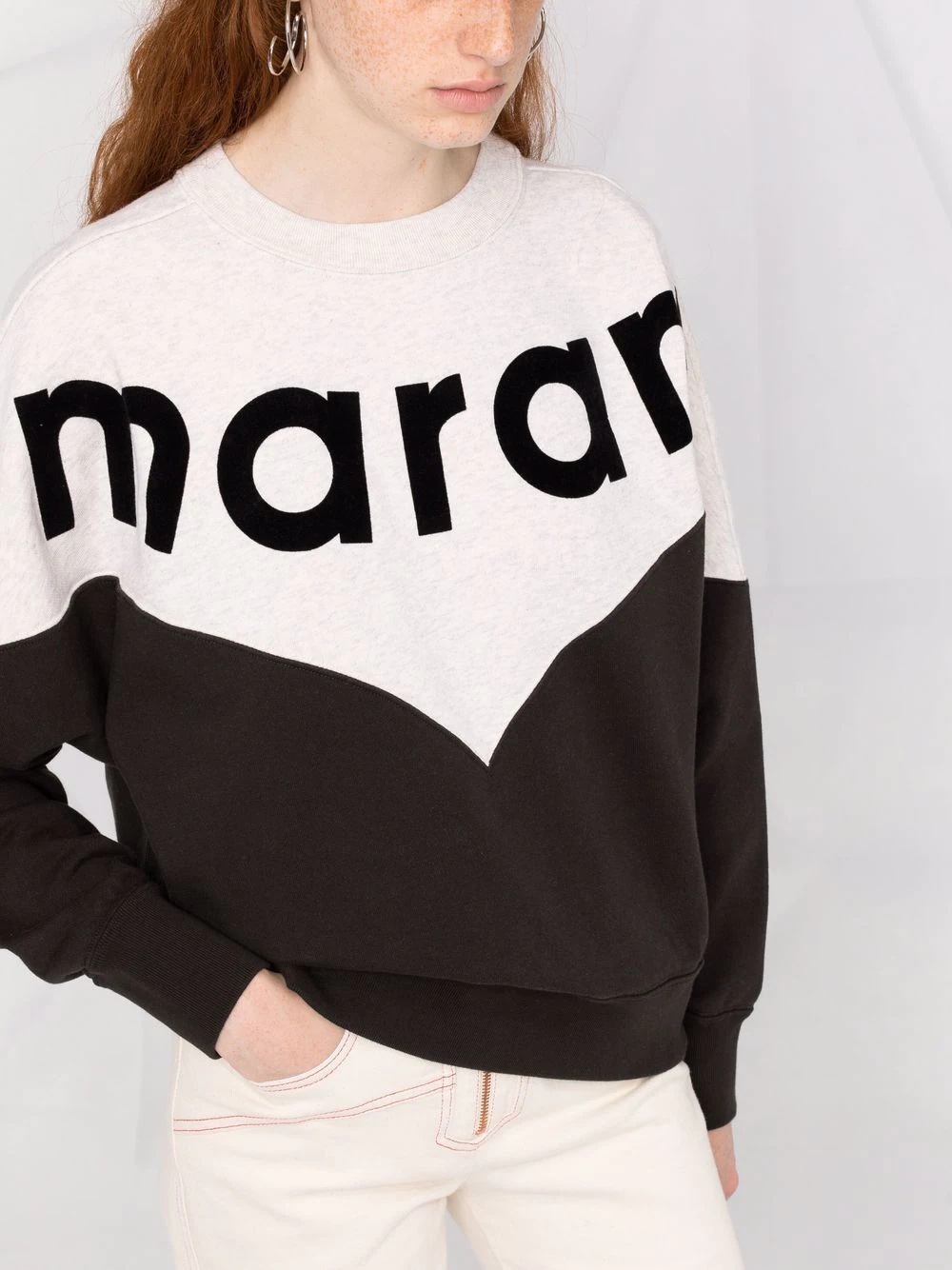 Houston two-tone sweatshirt - 5